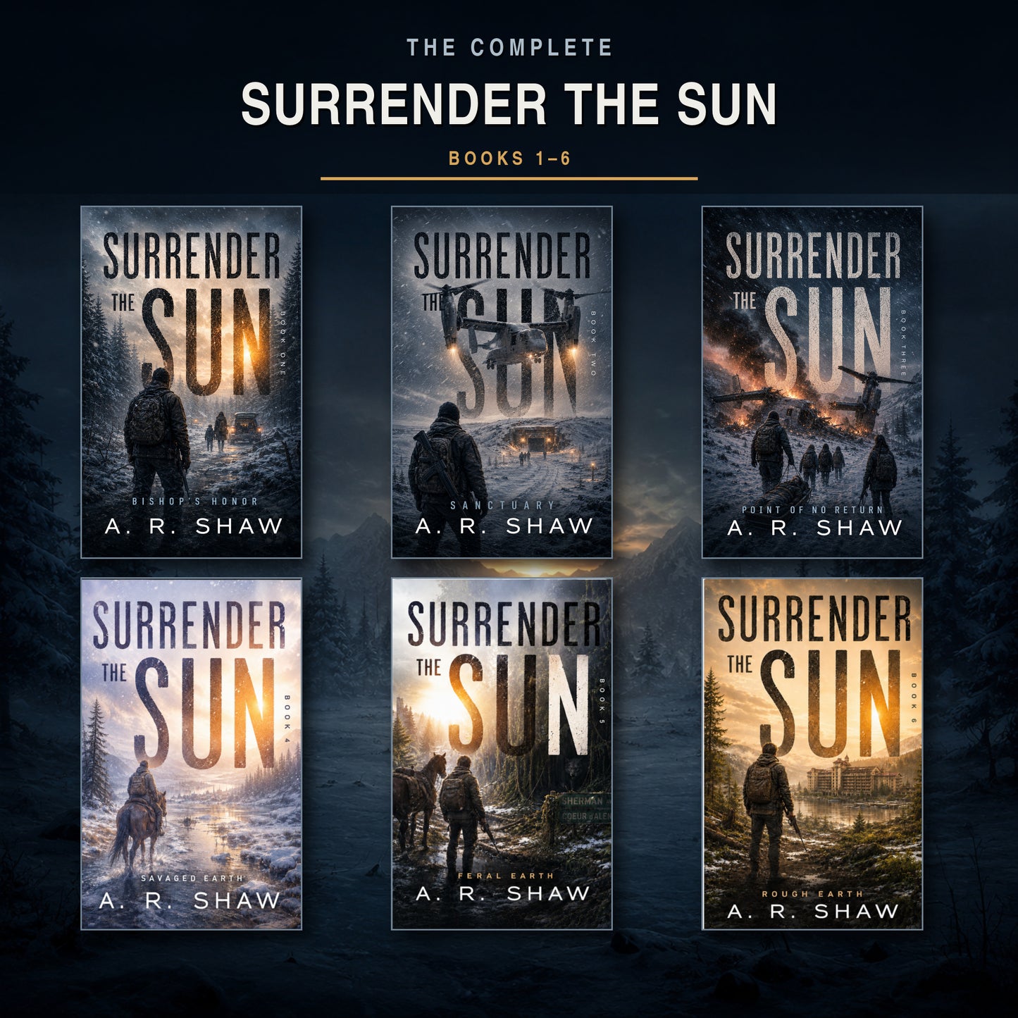 Complete Surrender the Sun Series