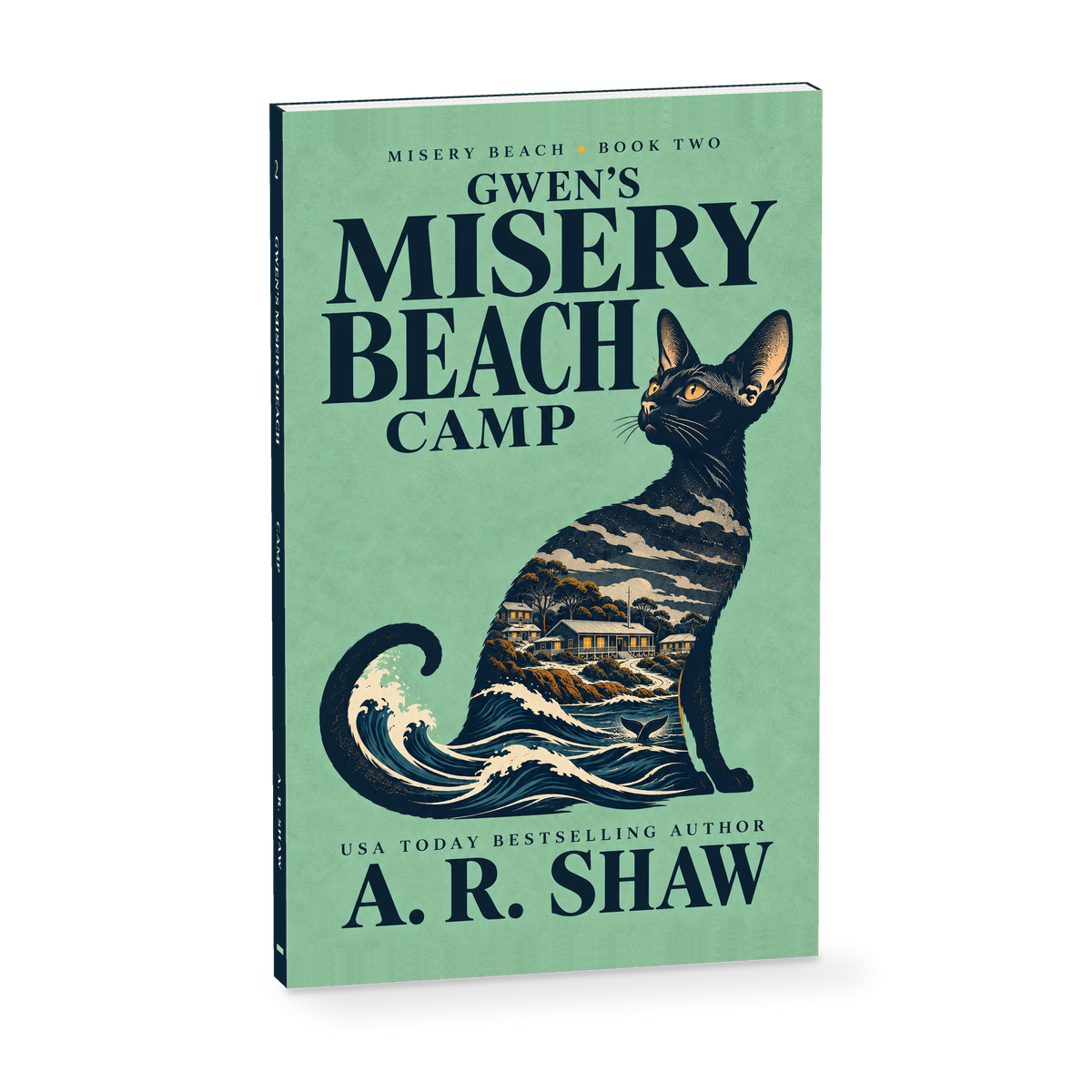 Gwen's Misery Beach Camp — Book Two paperback by A. R. Shaw