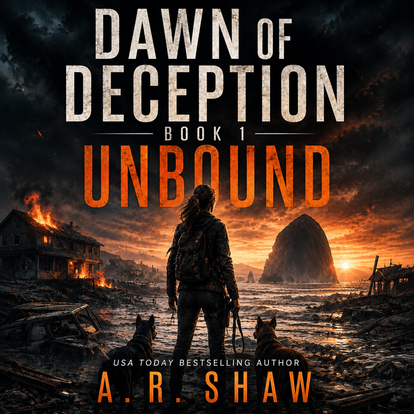 Unbound - Book 1 of the Dawn of Deception series by AR Shaw - Audiobook cover