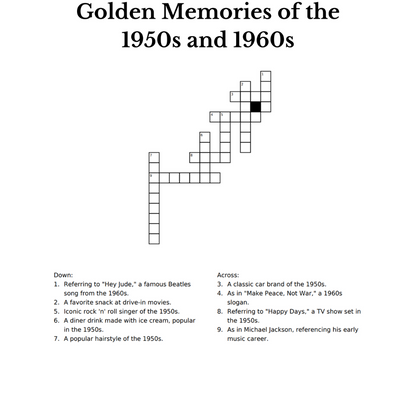 Golden Memory Senior Activity Book