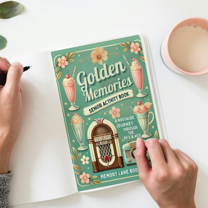 Golden Memory Senior Activity Book