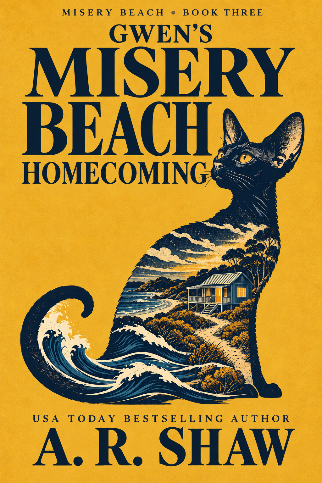 Gwen's Misery Beach Homecoming — Book Three by A. R. Shaw