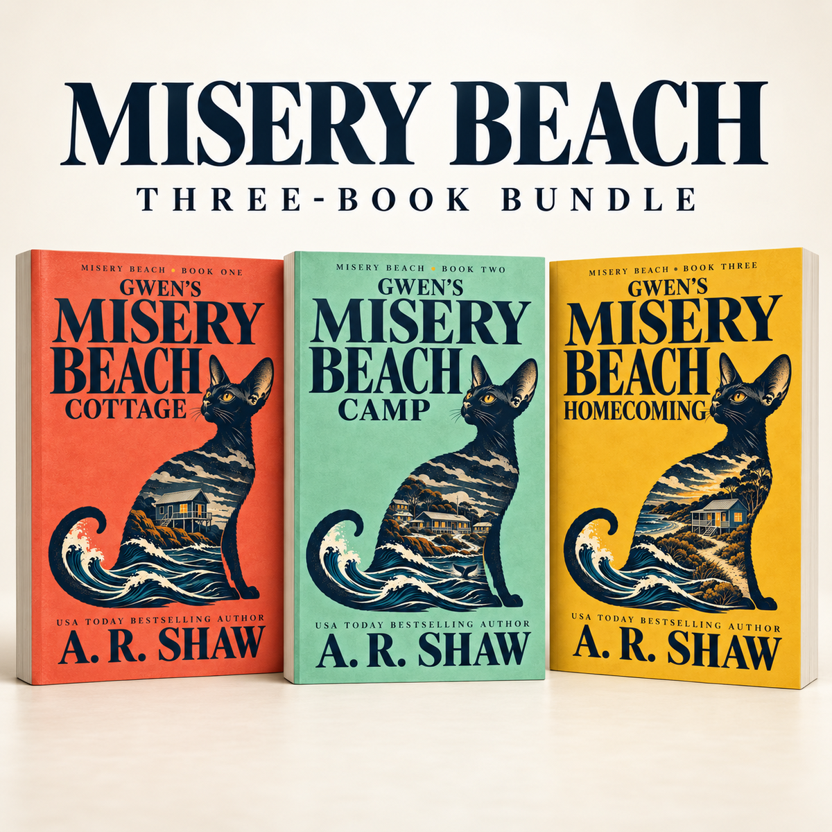 Misery Beach Three-Book Bundle by A. R. Shaw